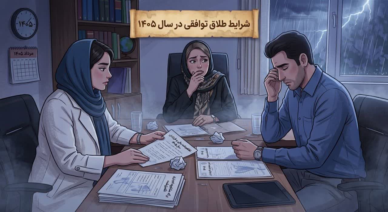 شرایط طلاق توافقی در سال 1405